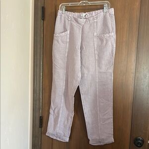 C&C Lavender Linen/Lyocell  Pants